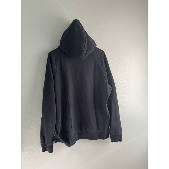 UNDER ARMOUR Men's Black Hoodie Size Large L Cold Gear Sweatshirt - Picture 7 of 8